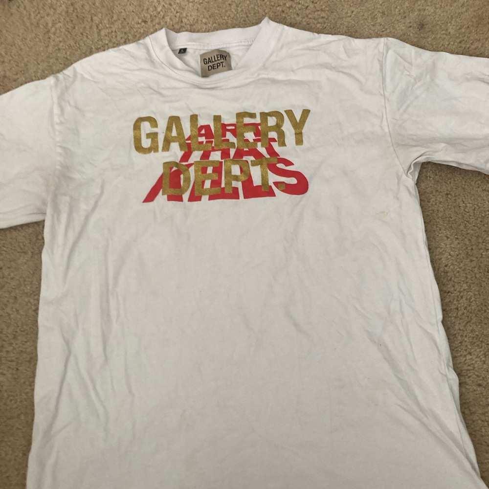 Gallery Dept White Graphic T-Shirt